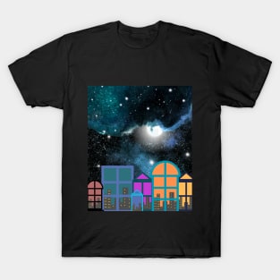 dreamy night design T-Shirt